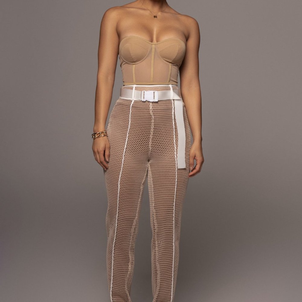 JLUXLABEL Tan Hasley Pants
